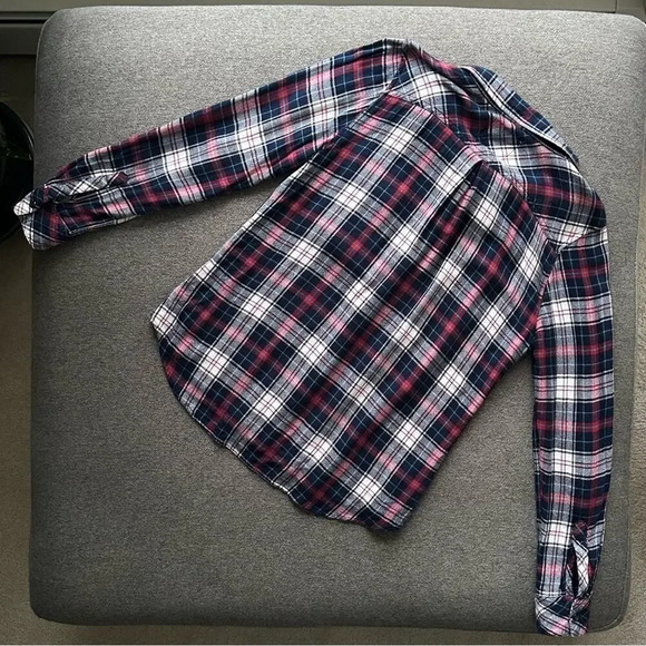 Rails Hunter Button Down Plaid Long Sleeve Shirt Medium - Picture 3 of 3